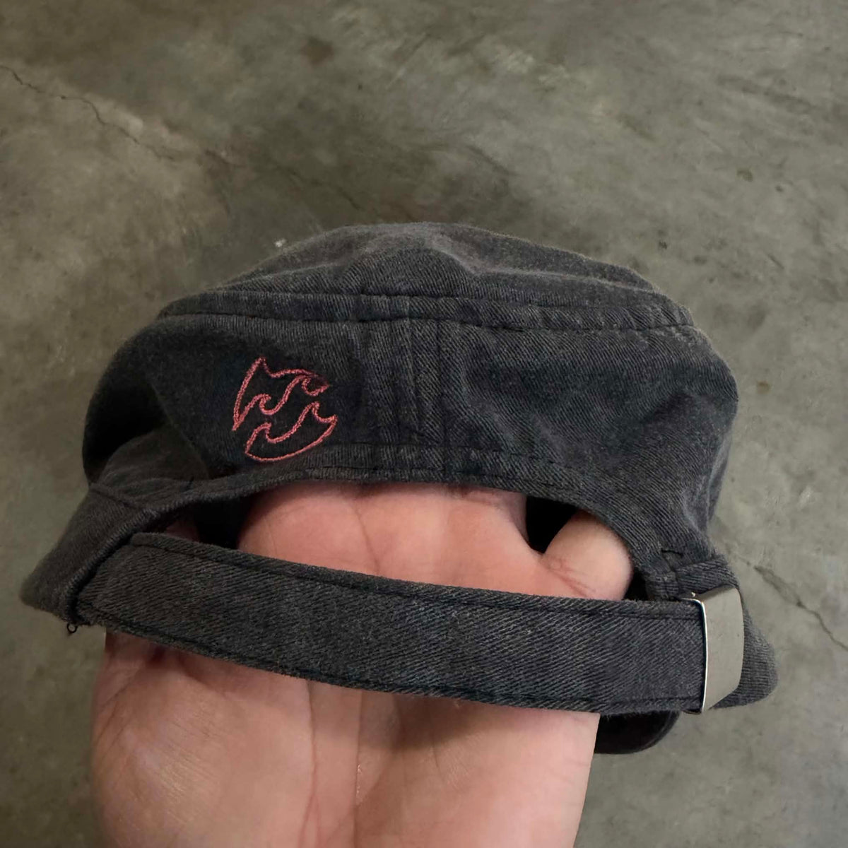 Y2K Billabong Military Hat Sun Fade