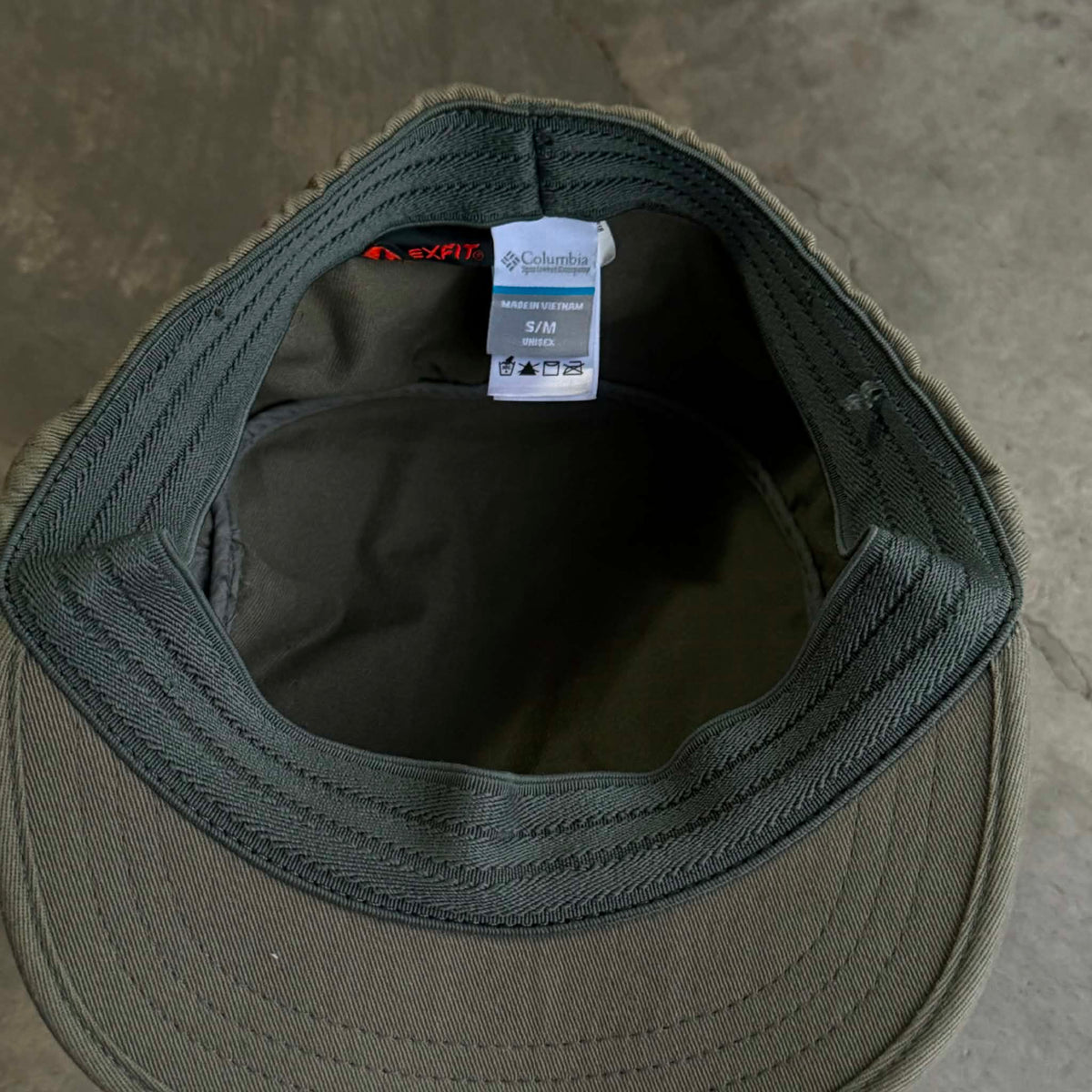 Y2K Columbia Military Cap