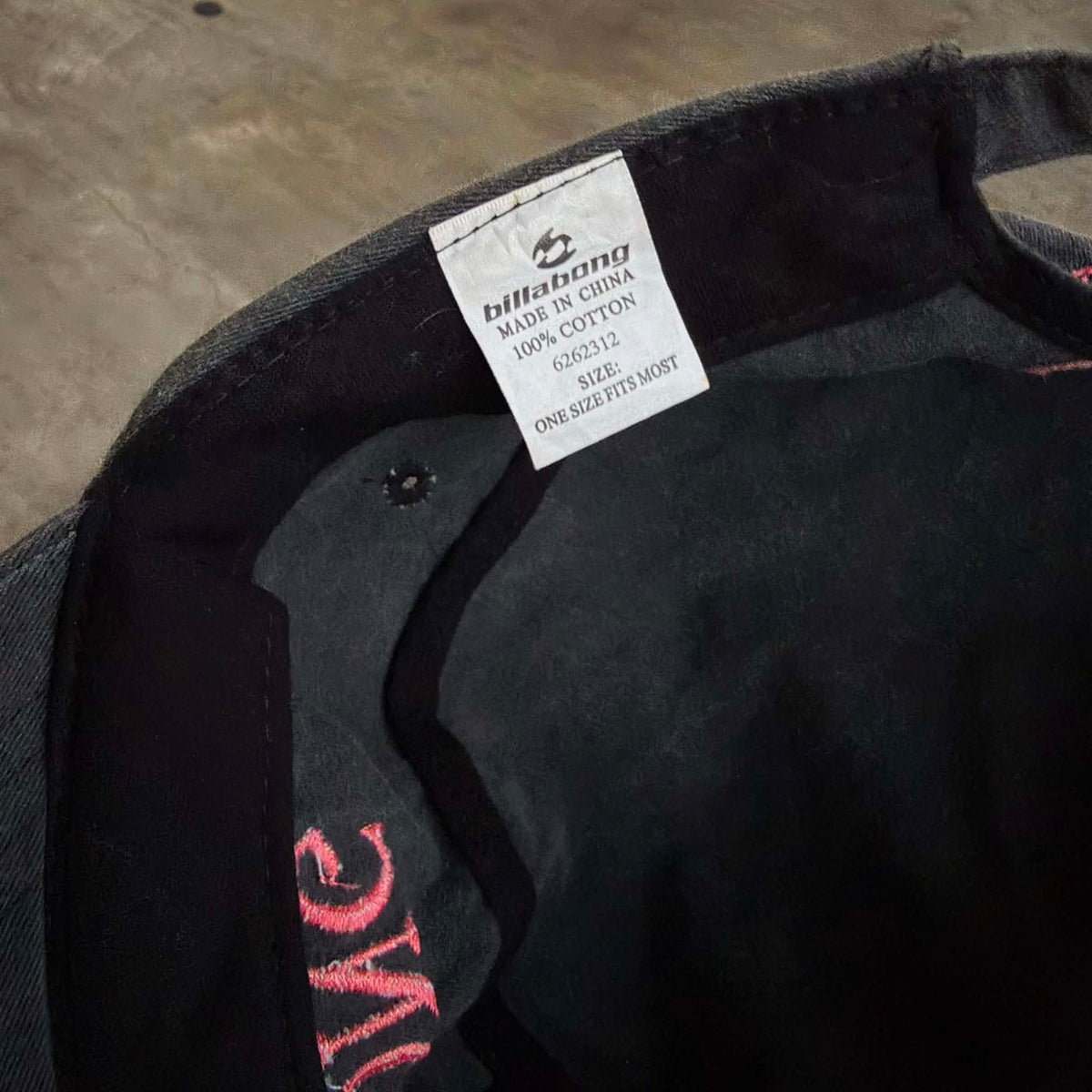 Y2K Billabong Military Hat Sun Fade