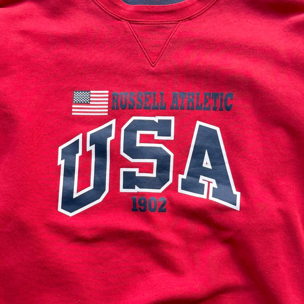 Vintage Russell Athletic Sweatshirt - L