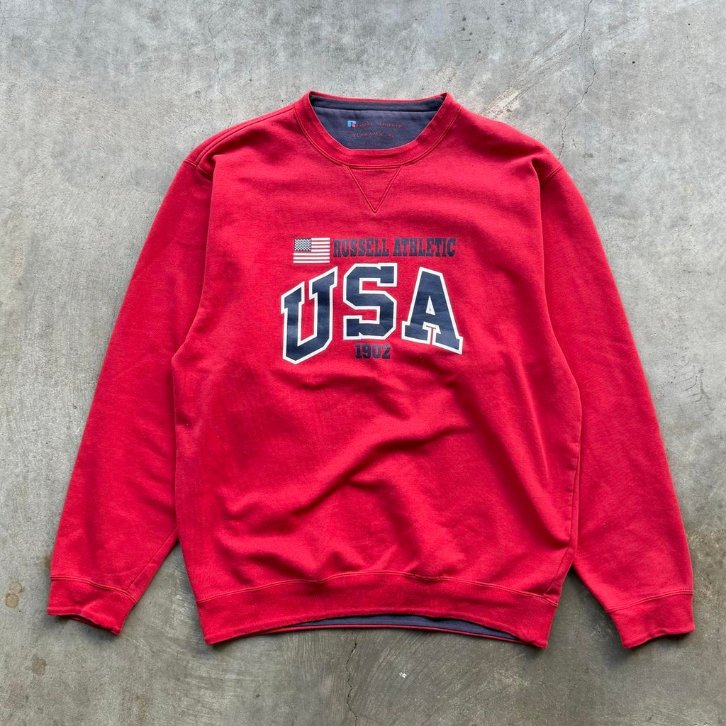 Vintage Russell Athletic Sweatshirt - L