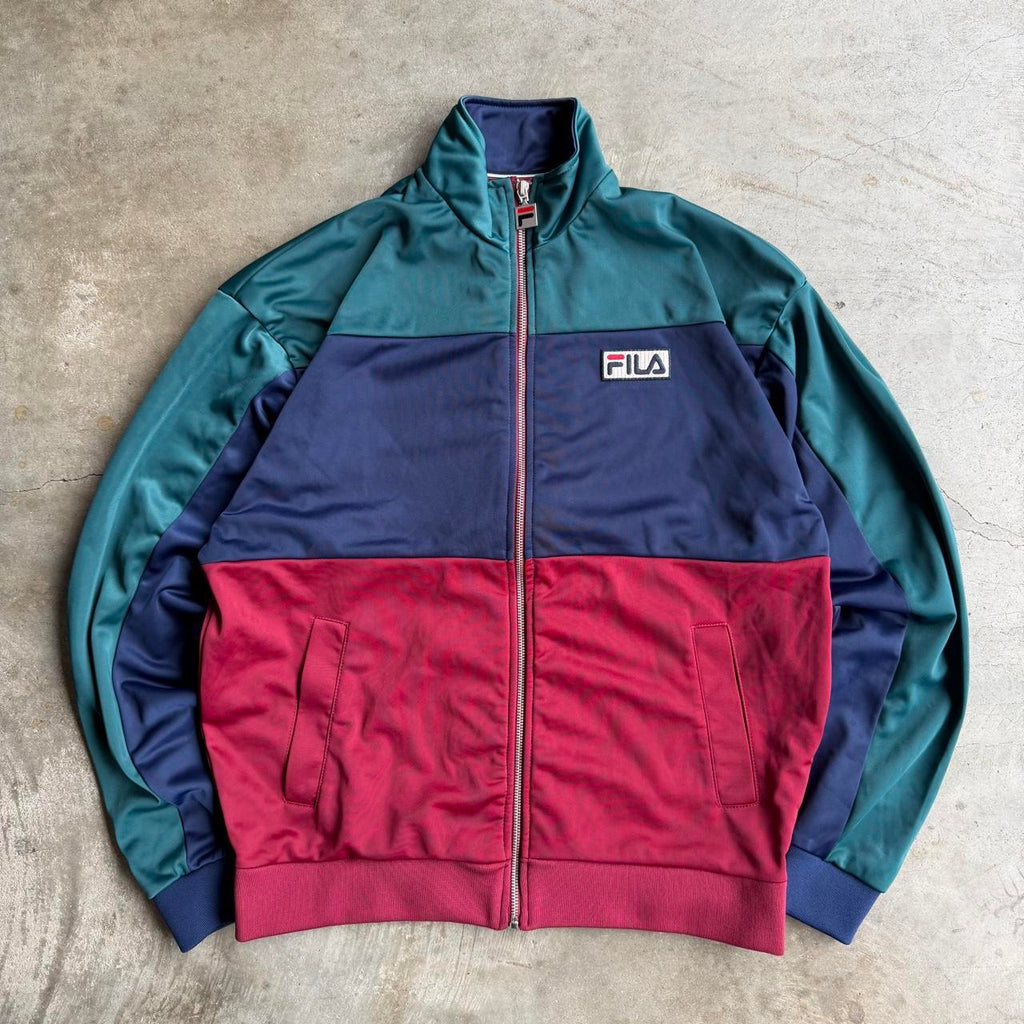 Vintage Y2k Style FILA Track Jacket - S