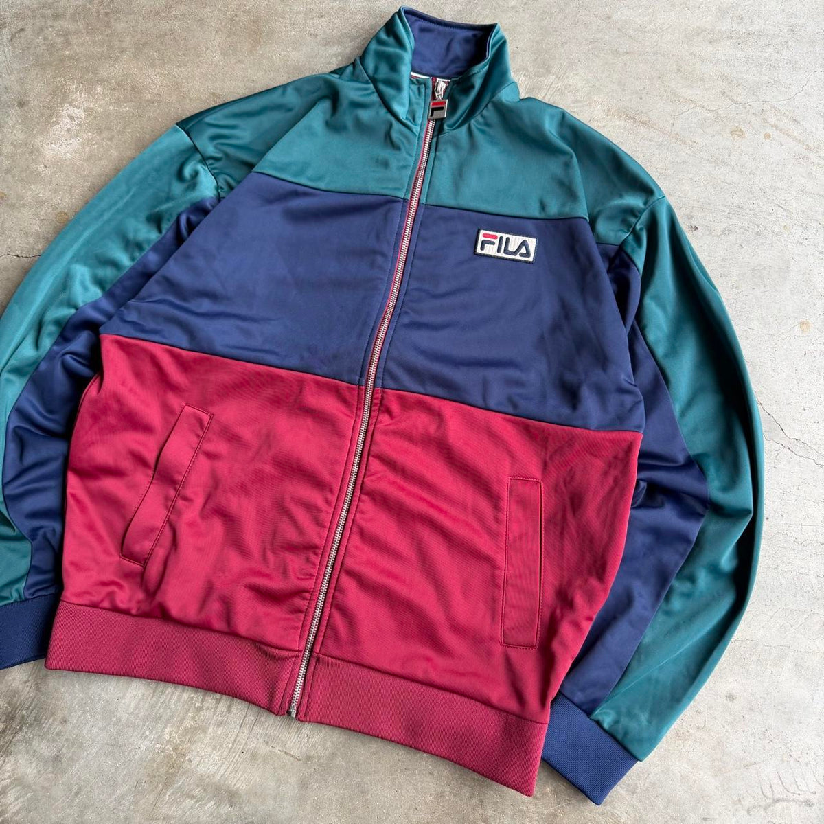Vintage Y2k Style FILA Track Jacket - S
