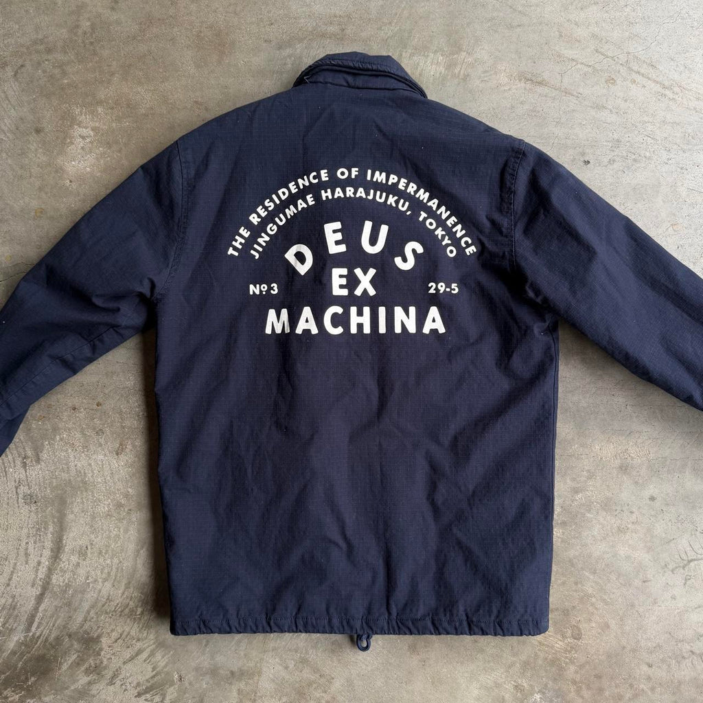 Deus Ex Machina Navy Chore Jacket - XS