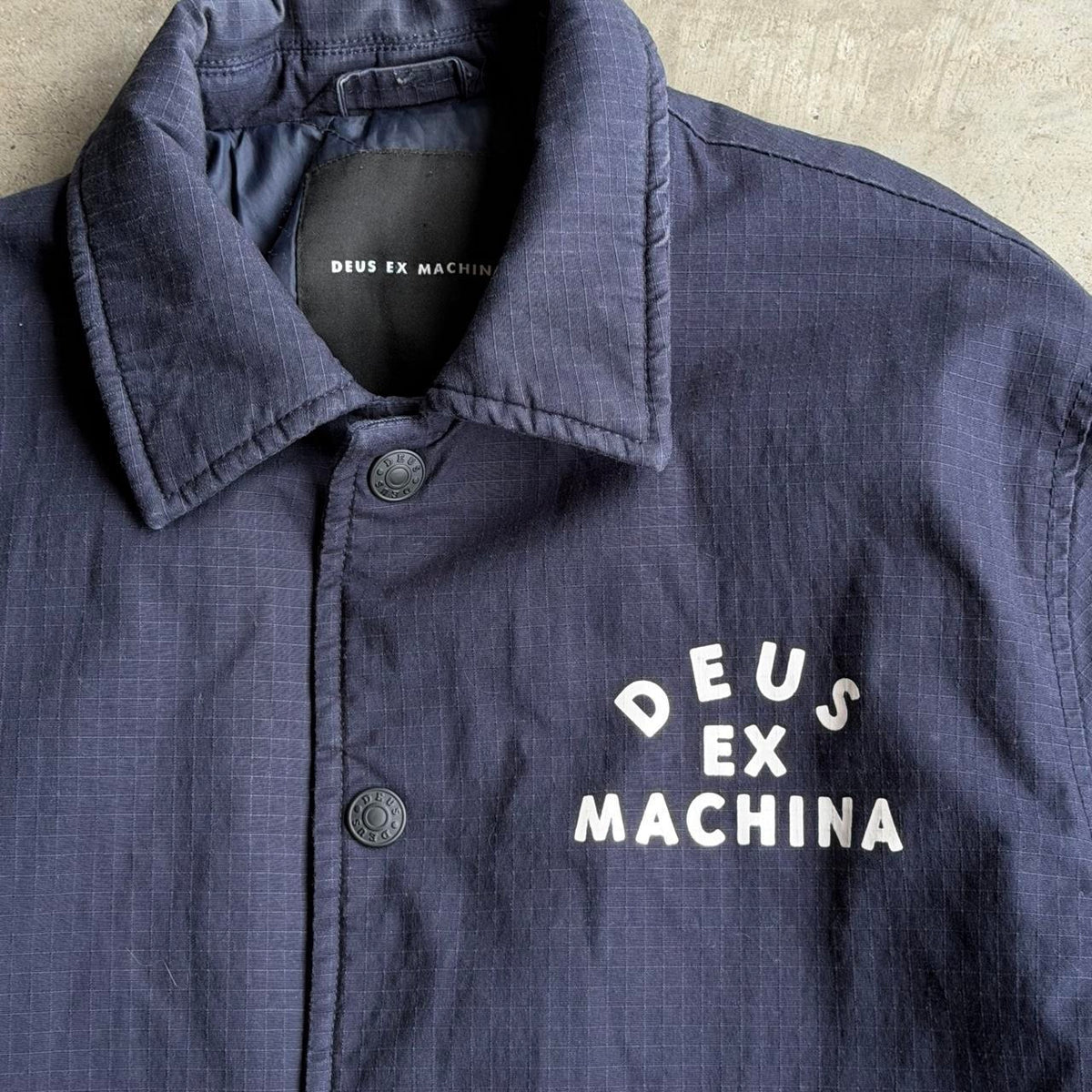 Deus Ex Machina Navy Chore Jacket - XS