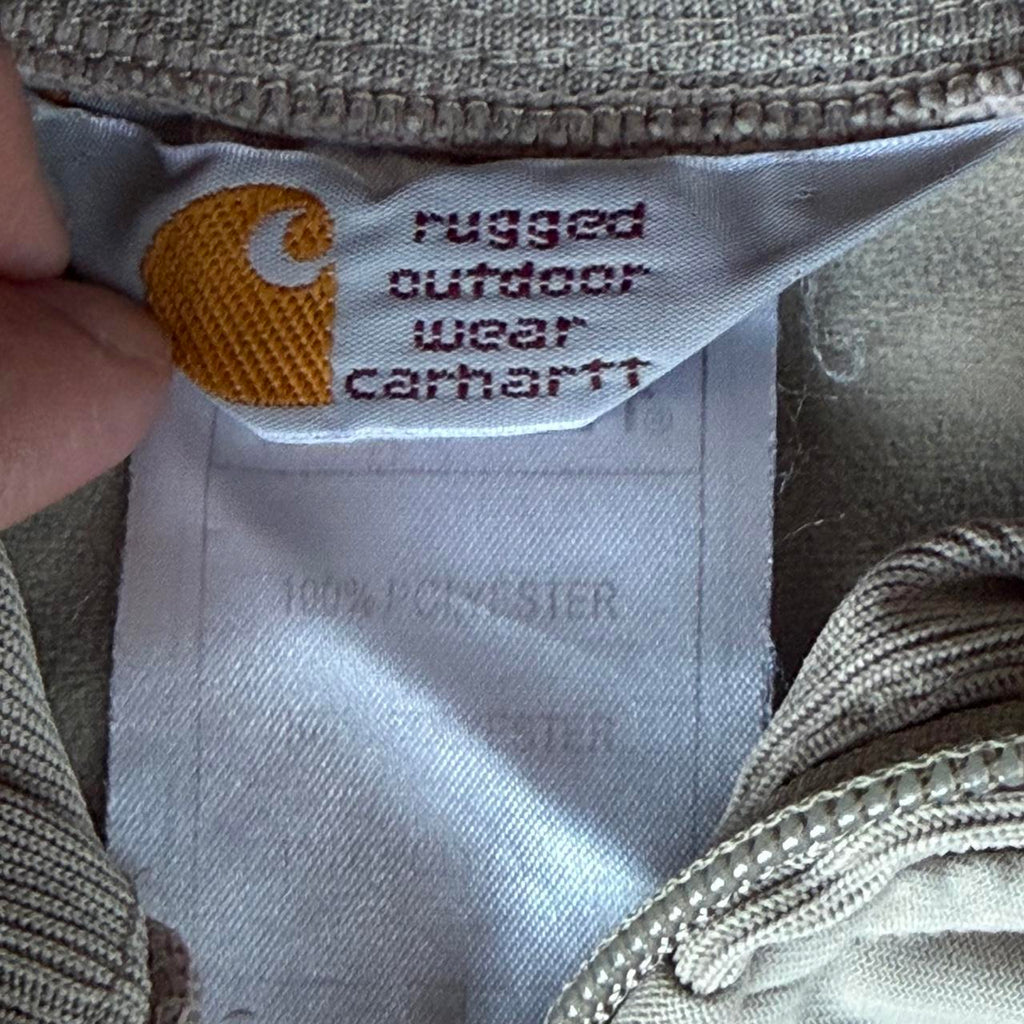 Vintage Carhartt Track Jacket Polyester Jacket - S