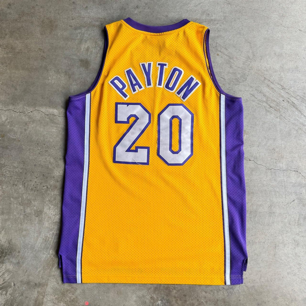Vintage 2000s NBA Gary Payton Los Angeles Lakers Jersey - M