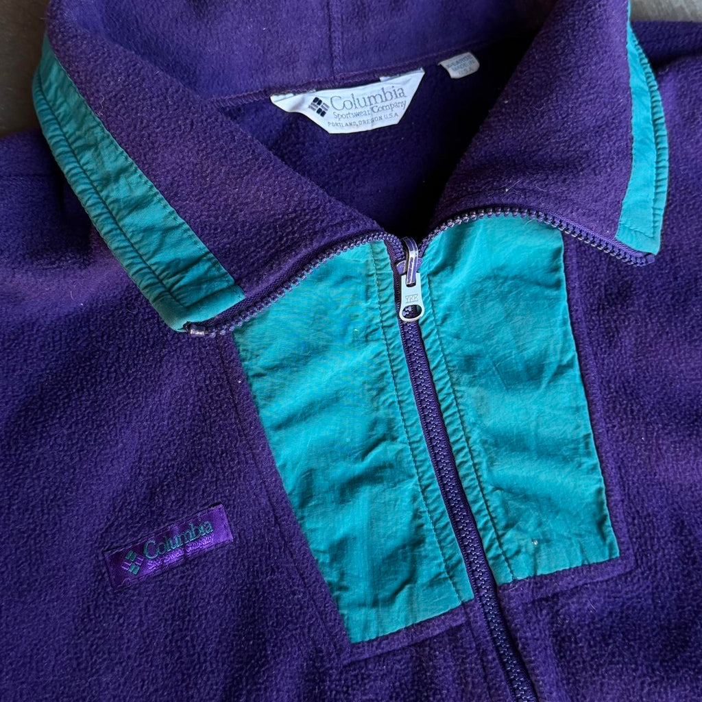 Vintage 90s Columbia Sportswear Fleece Jacket  - XL