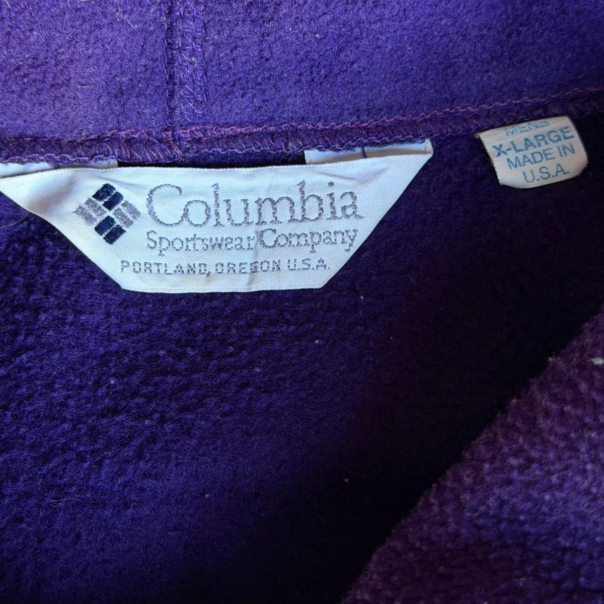 Vintage 90s Columbia Sportswear Fleece Jacket  - XL
