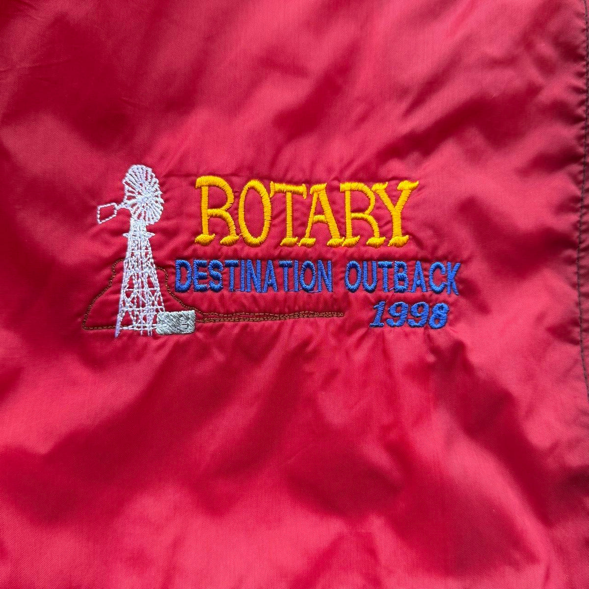 Vintage 90s Rotary Outback 1998 Bridgestone Windbreaker Jacket - L