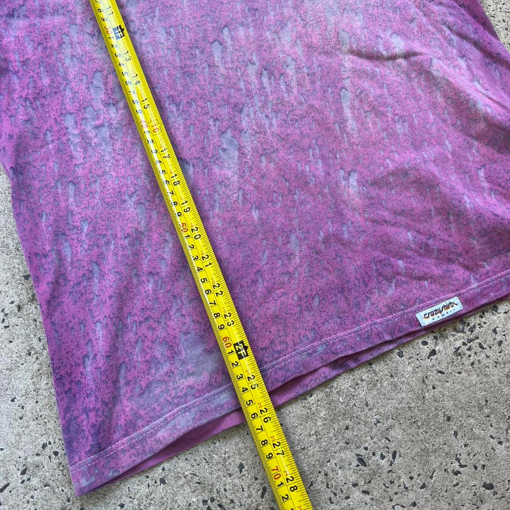 Single stitch Kona Jacks Hawaii purple tie dye shirt - M