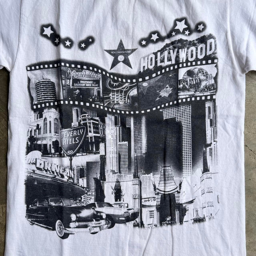 Vintage 90s Hollywood Print Tees - S