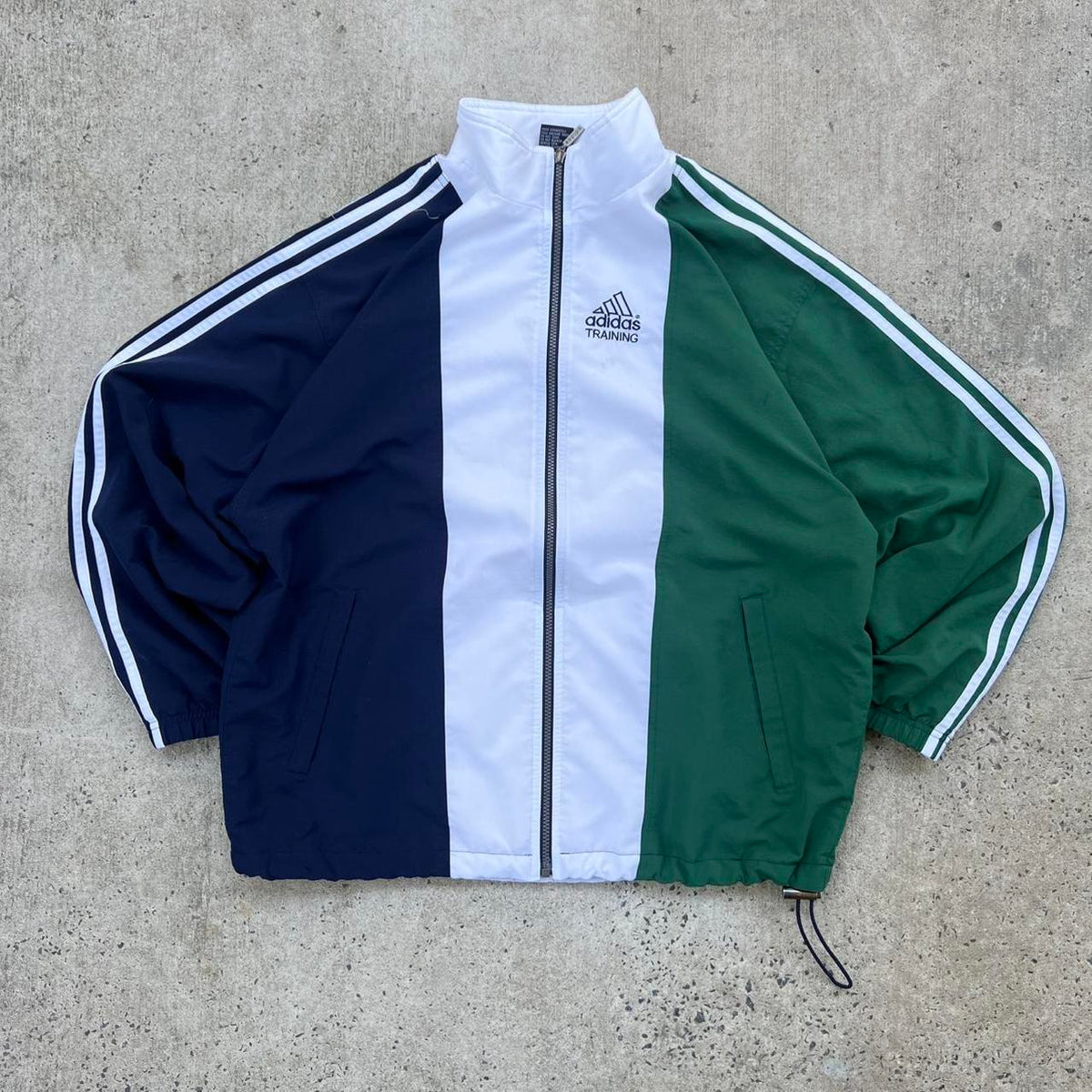 Vintage Adidas 90's Windbreaker Jacket - M