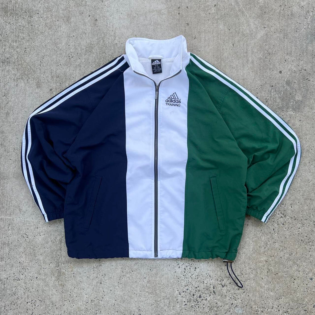 Vintage Adidas 90's Windbreaker Jacket - M