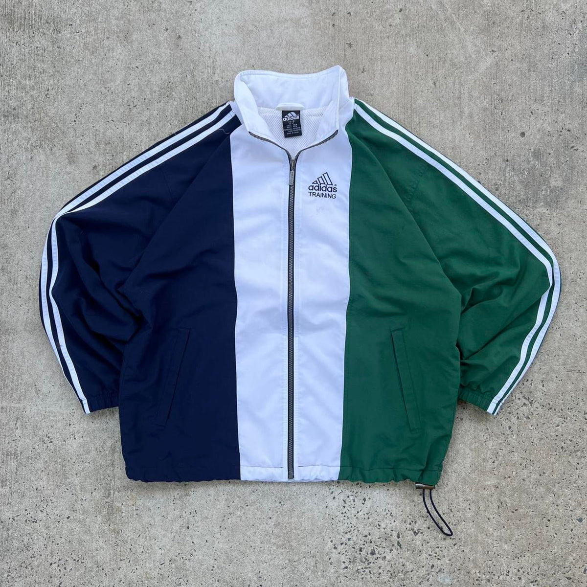Vintage Adidas 90's Windbreaker Jacket - M