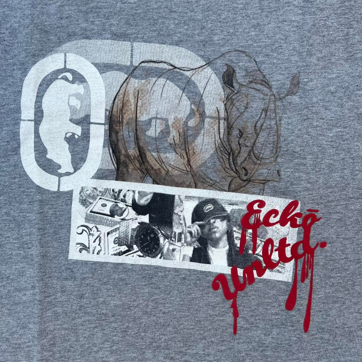Y2k Ecko Unltd x Ecko Unltd vintage grey - XL