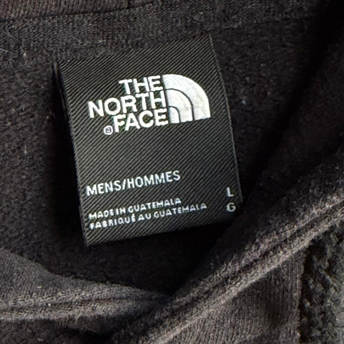 The North Face Black Hoodie - L