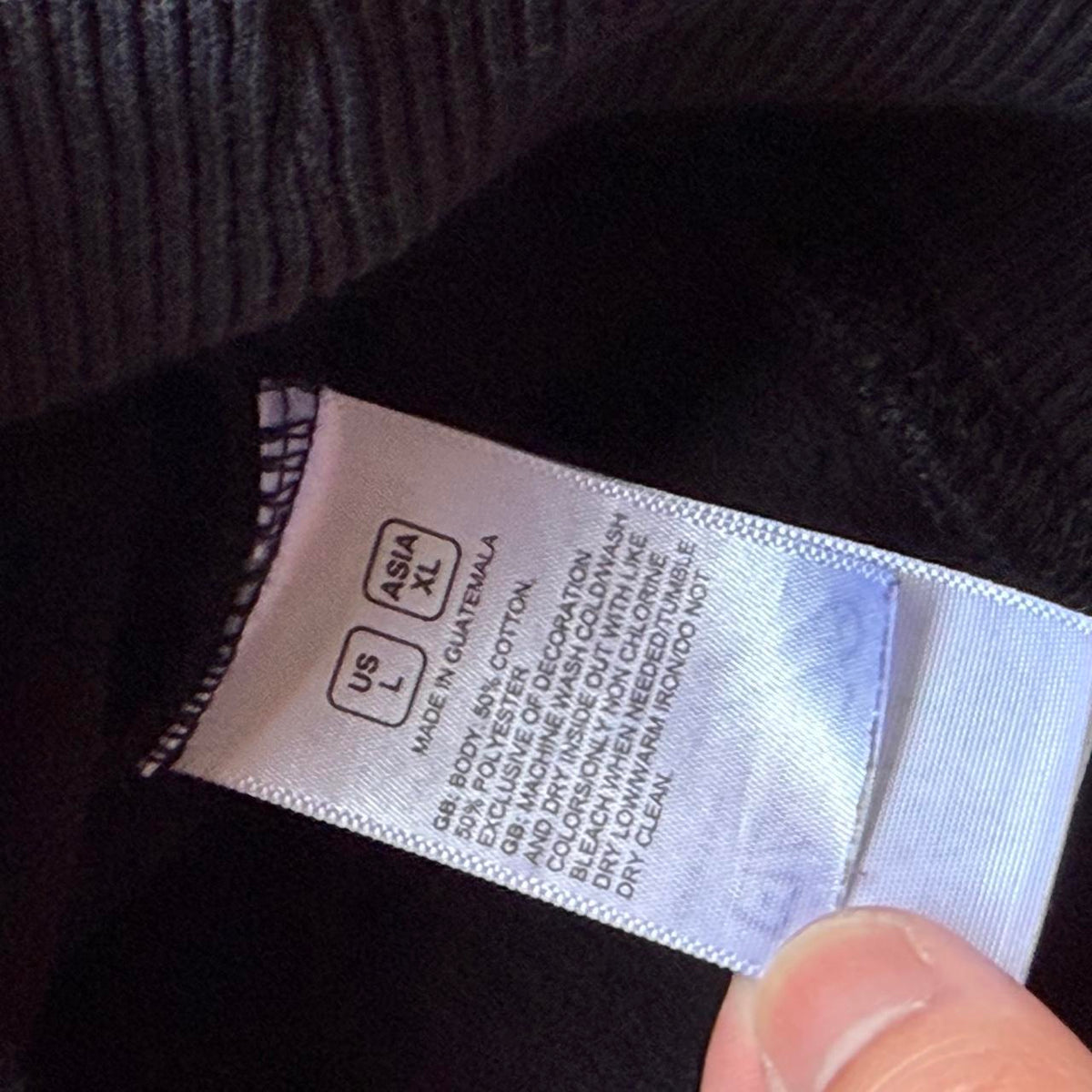 The North Face Black Hoodie - L