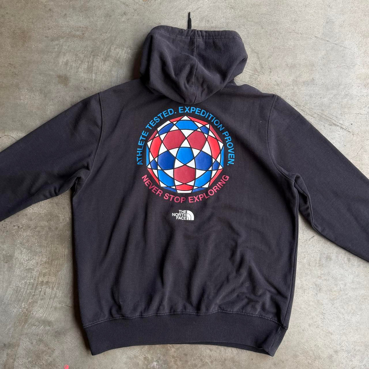 The North Face Black Hoodie - L