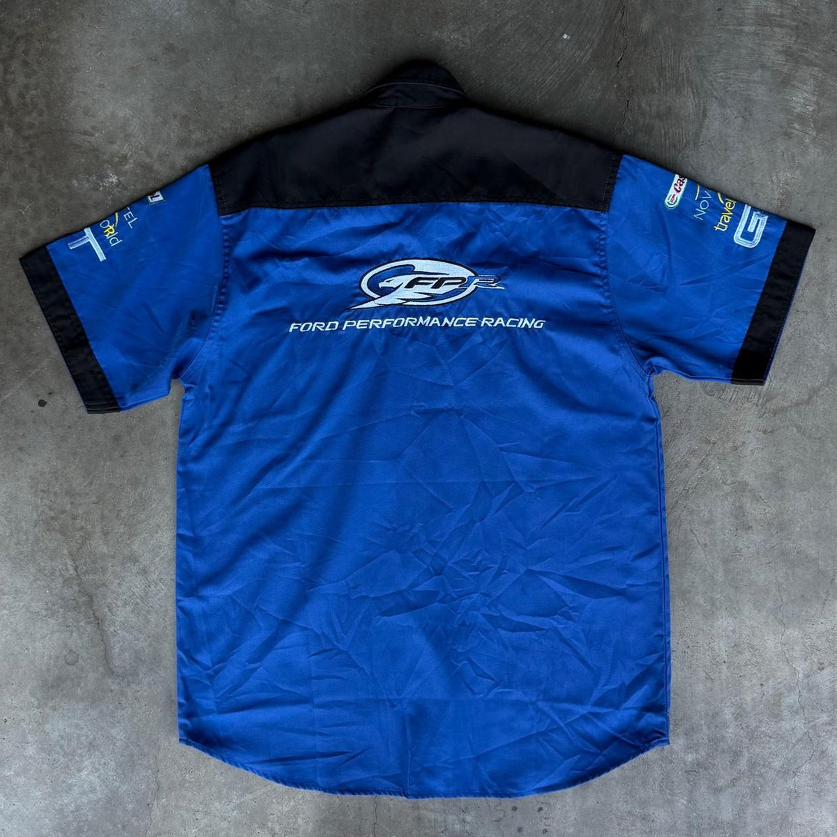 Ford Racing Button Up Shirt - L