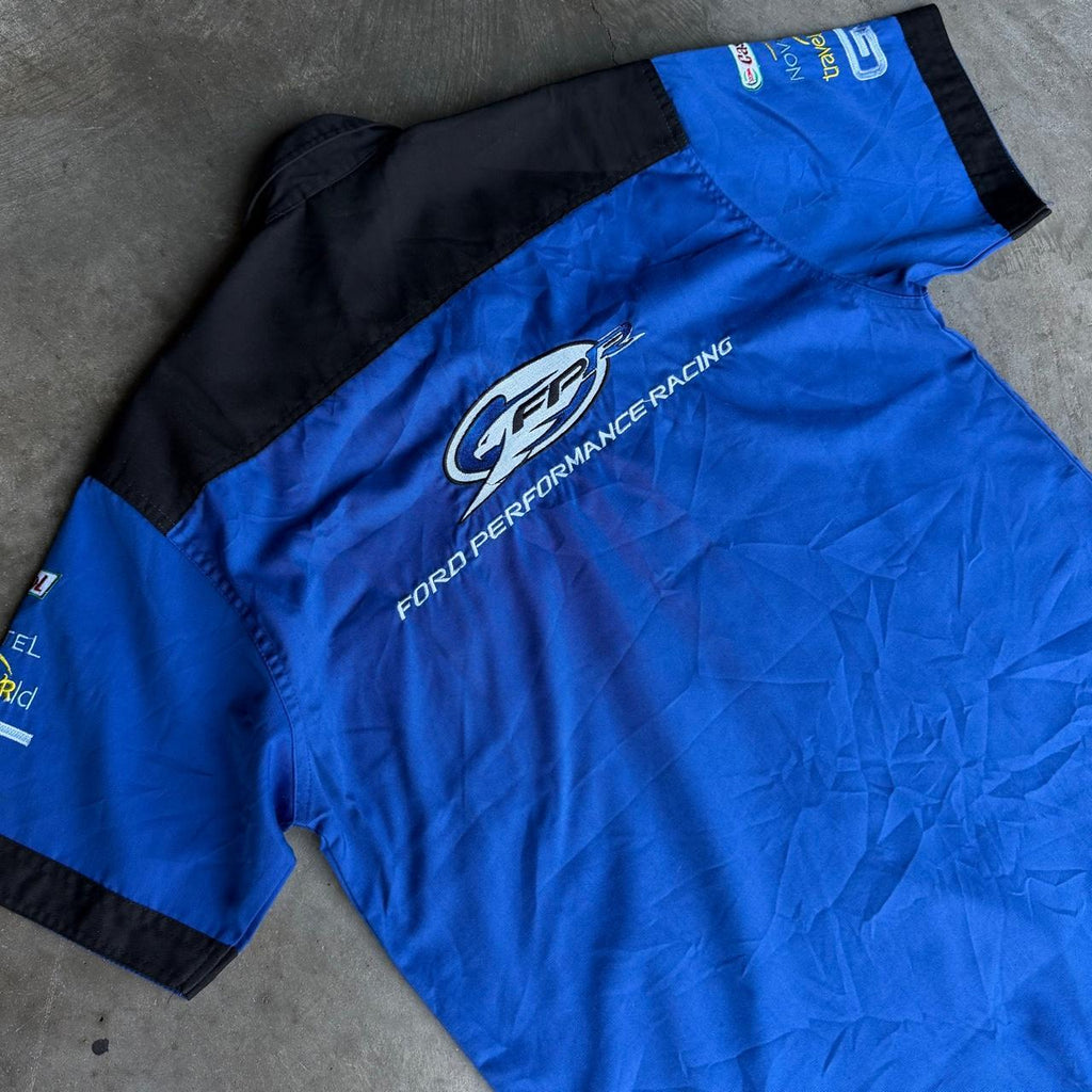 Ford Racing Button Up Shirt - L