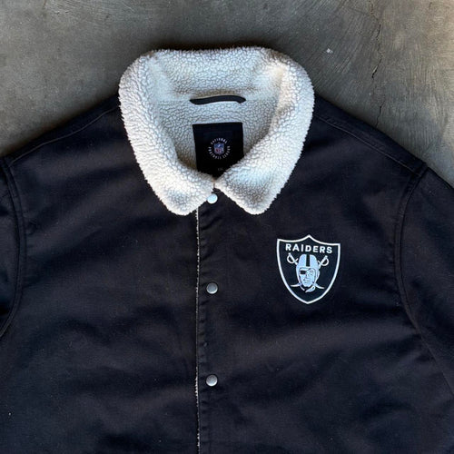 NFL Oakland Raiders Sherpa Lined Jacket - XXL