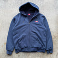 Dickies Sherpa-Lined Zip Up Hoodie Navy - XL