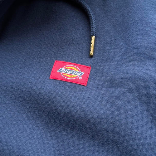 Dickies Sherpa-Lined Zip Up Hoodie Navy - XL