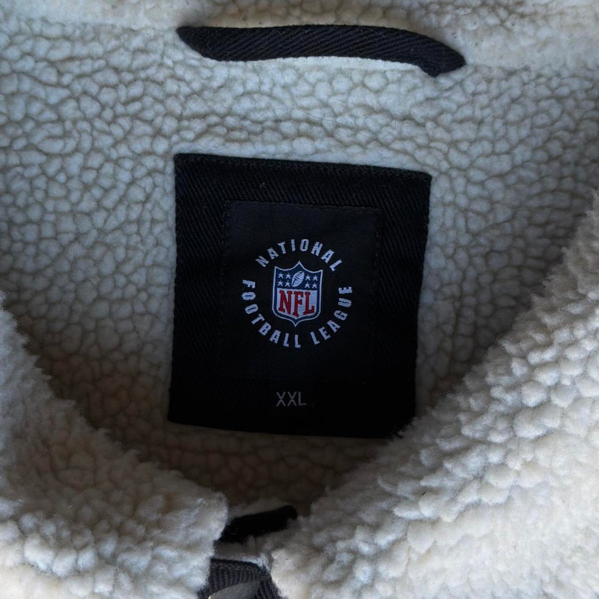 NFL Oakland Raiders Sherpa Lined Jacket - XXL