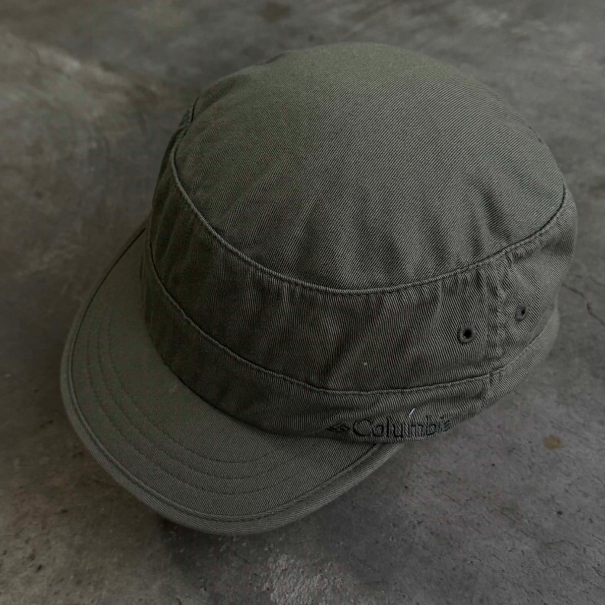 Y2K Columbia Military Cap