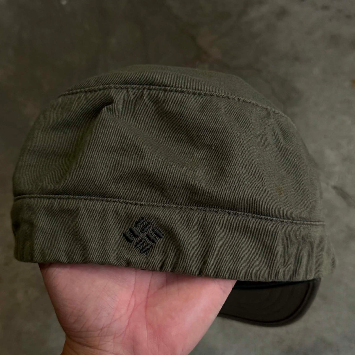 Y2K Columbia Military Cap